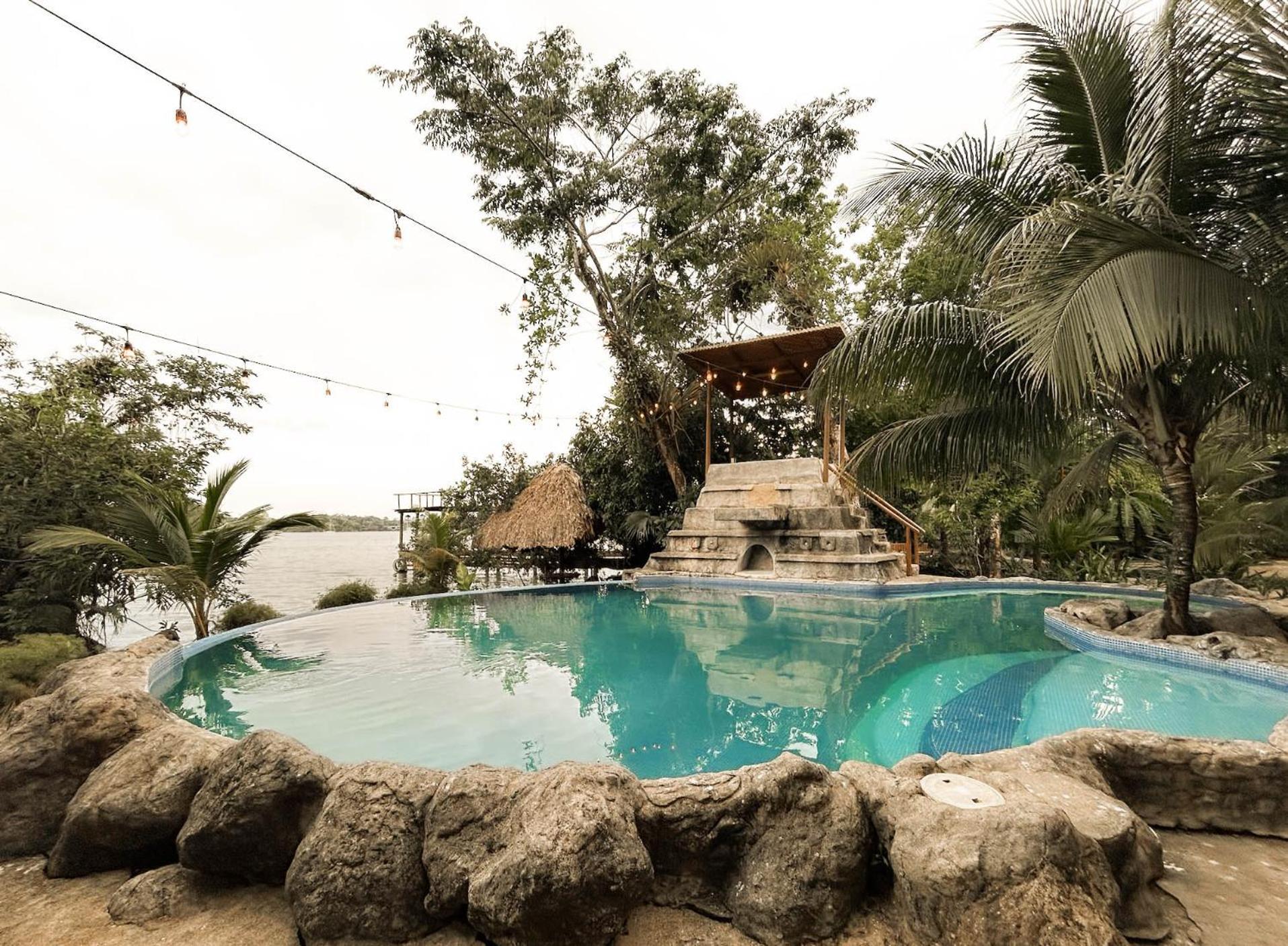Casa Caribe Hotel Rio Dulce Luaran gambar